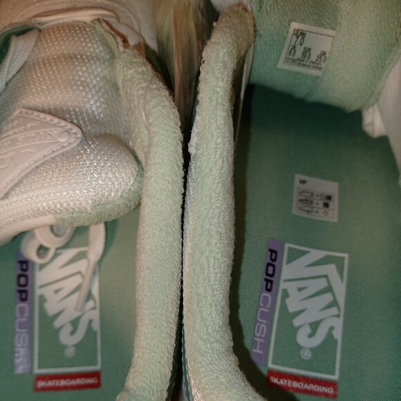 Vans Men's 7/Women's 8.5 Kyle Walker Sport Vtg White/Mint VN0A5JIE9C9 - Picture 8 of 12